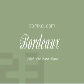 Bordeaux Script